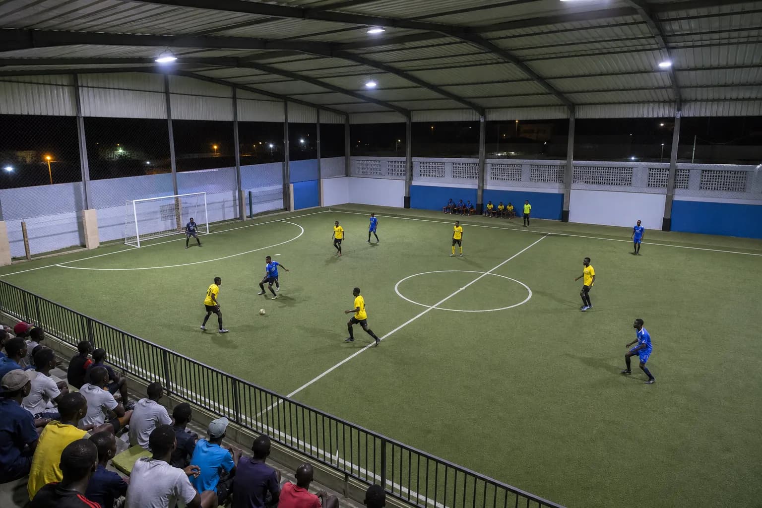 Ambiance du terrain Futsal couvert 1