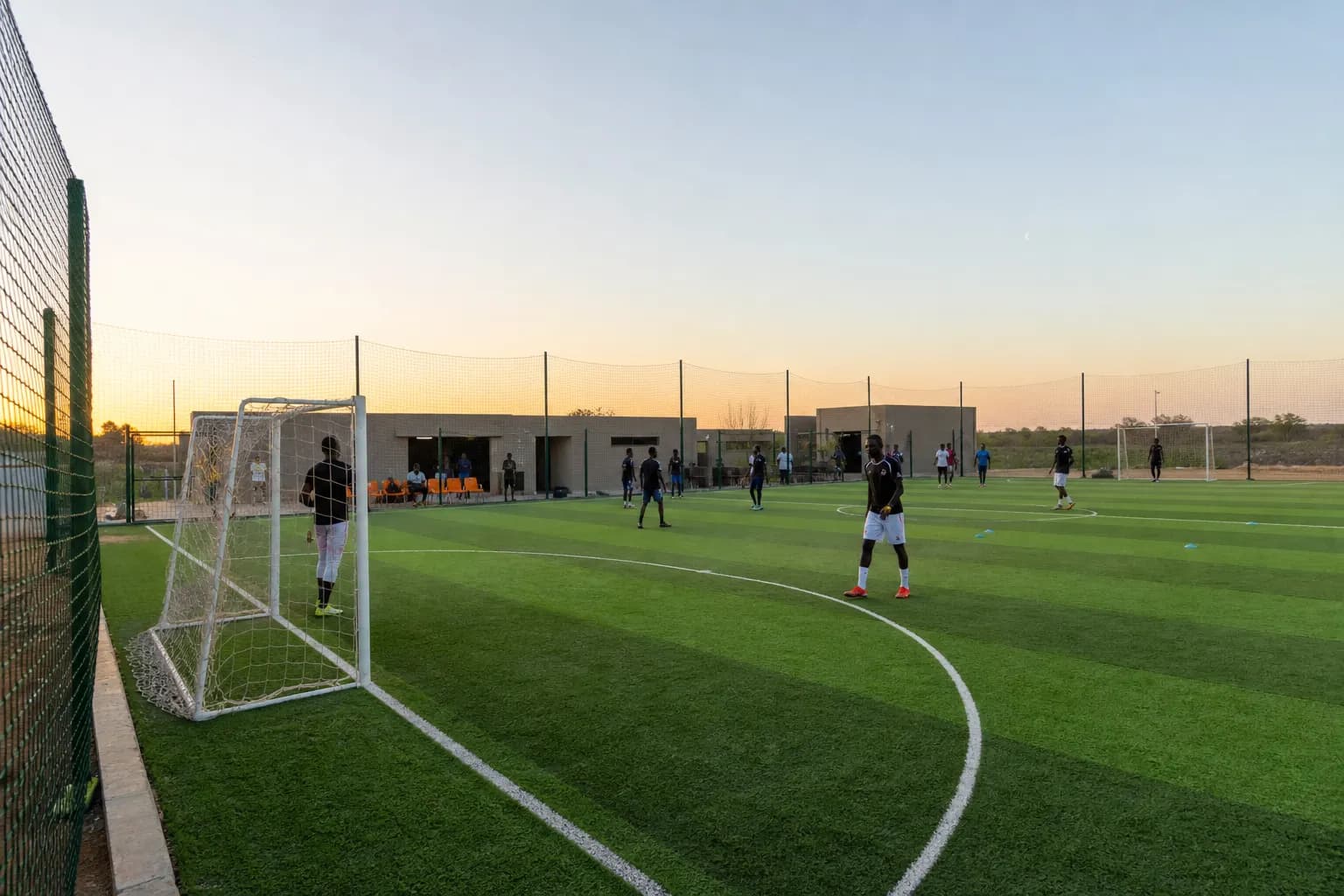 Ambiance du terrain Futsal découvert 2