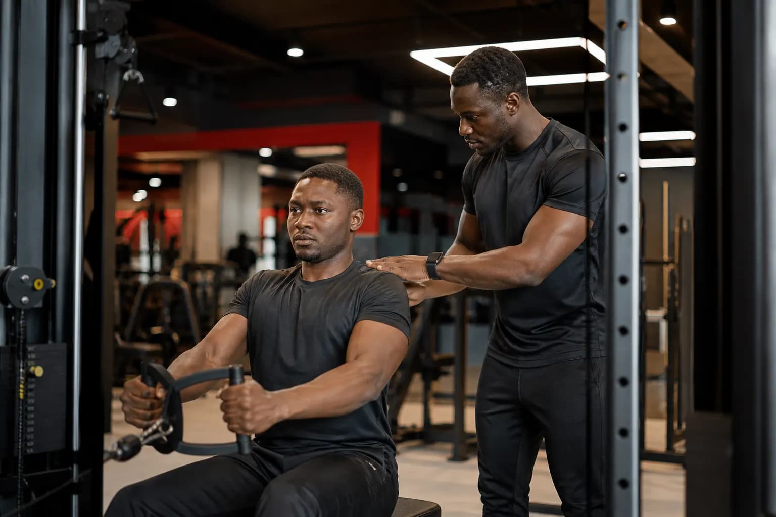 Musculation avec coach personnel